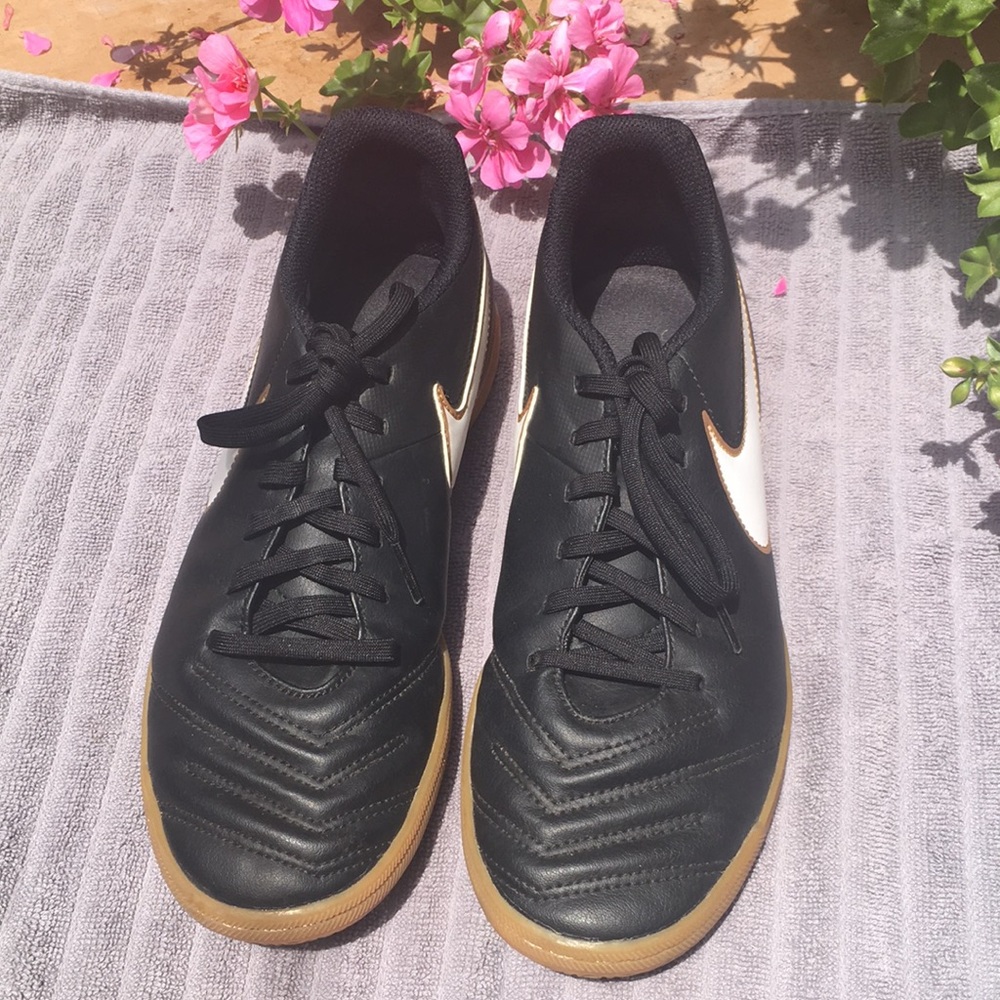 Nike Tiempox Futsal Shoes - Black - Size 8